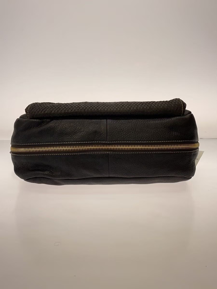 FURLA Shoulder Bag Leather BRW Python Embossed - image 4