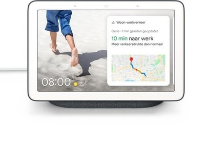 Google Nest Hub (1. Generation)   Smart Speaker mit Bildschirm - B-Ware