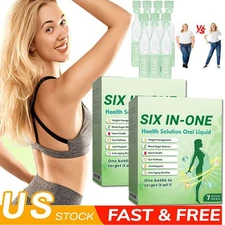 6-in-1 SIX-in-ONE Health Solution Oral Liquid, Advanced Body Care Liquids Drops
