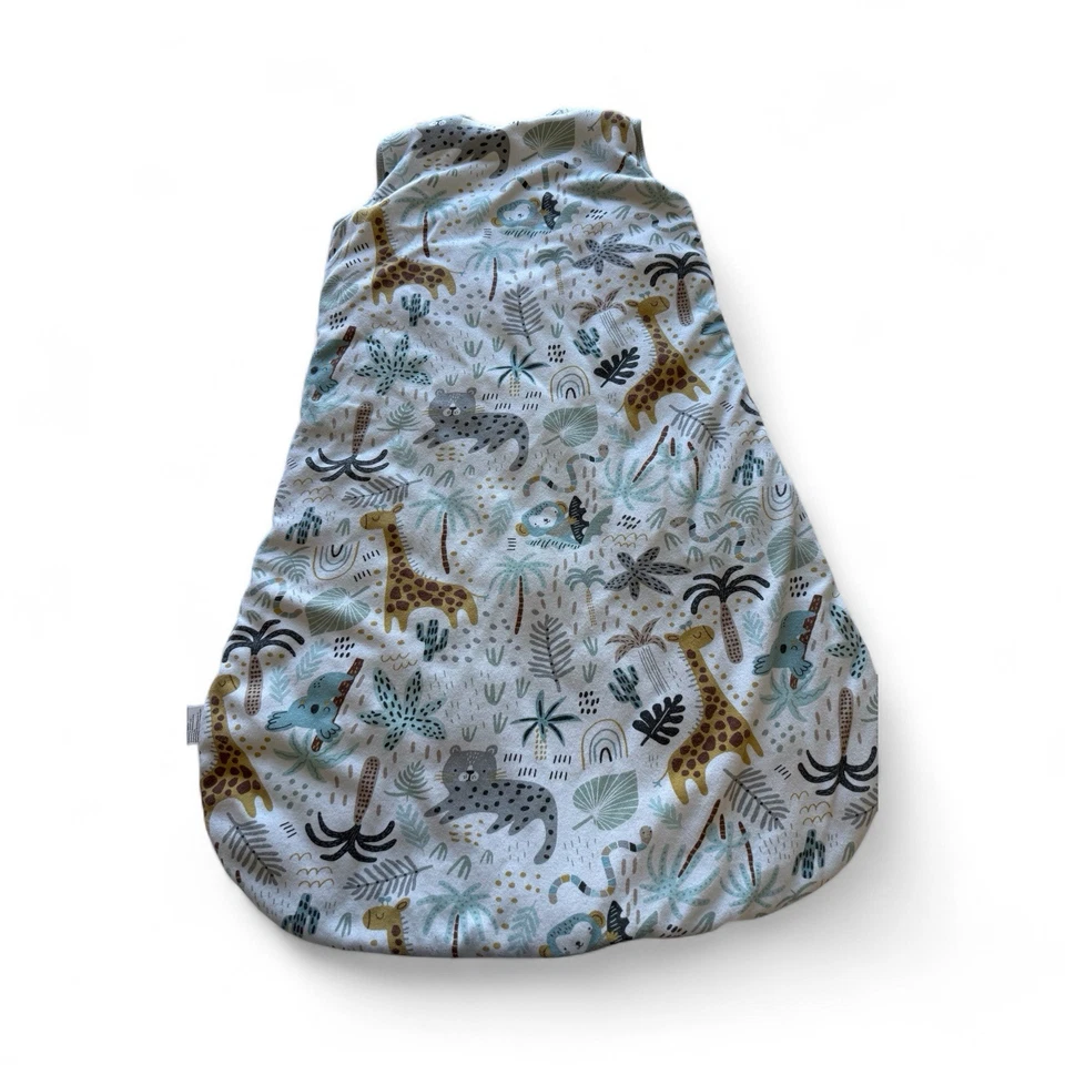 Saco de dormir para bebé Yoofoss 100 % algodón, temático de selva, 12-18 meses Foto 3 de 3