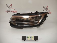 VW VOLKSWAGEN TIGUAN MK2 FACELIFT LEFT PASSENGER SIDE LED HEADLIGHT 2021-2024