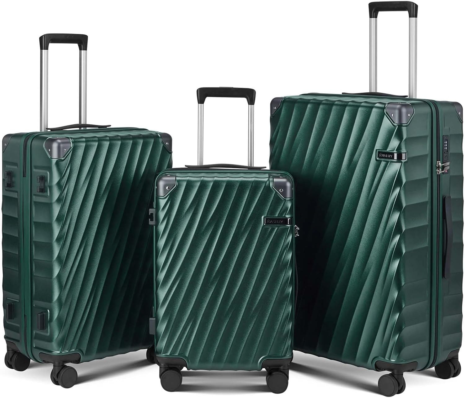 Set With Spinner Wheels & Tsa Lock