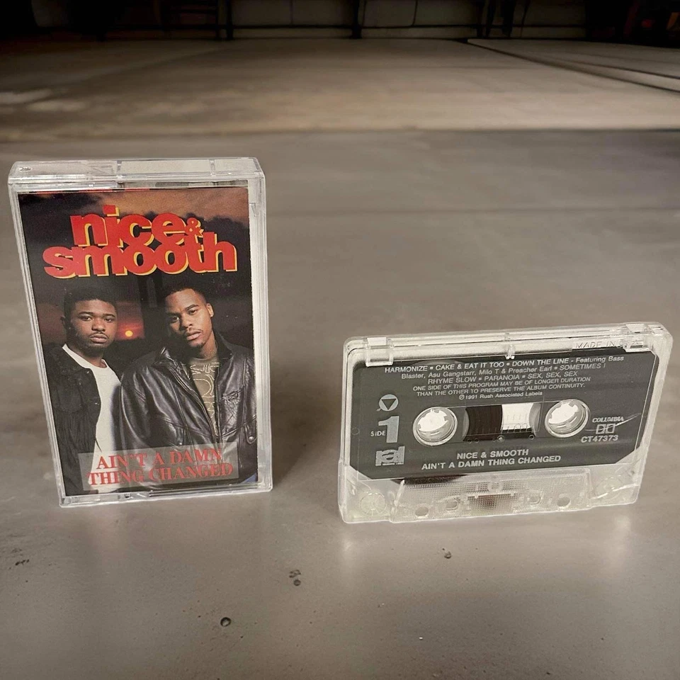 •BONITO Y SUAVE ~ NO ES UNA MALDITA COSA CAMBIADA• (1991 OG PRENSADO) (CINTA DE CASETE) Foto 2 de 4