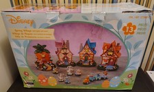 Disney Spring Village 13 piece set With Lights and Music