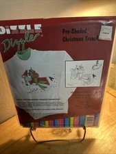 Iron-On Transfer Christmas Santa Vintage Dizzle Fashion Art