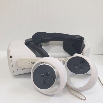 READ Meta Quest 2 128GB VR + Conts w Imprv. Head Strap & Sil Mask Cvr KW49CM (e)