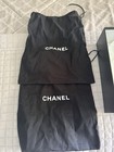 CHANEL Women’s Black Leather Quilted Logo Round Toe Slip-On Ballet Flats 6.5 — photo 5