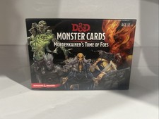 Dungeons & Dragons: Monster Cards - Mordenkainen's Tome of Foes - Sealed NEW