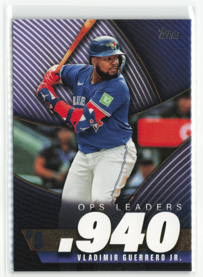 2025 Topps Series 2 Vladimir Guerrero Jr #OPS-6 OPS Blue