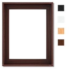 Canvas Floating Frame, Picture Wall Art Painting Frame for Finished Canvas Pa...
