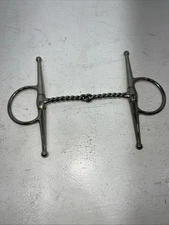 New Weaver SS Twisted Wire Full Cheek Bit 5” T-500