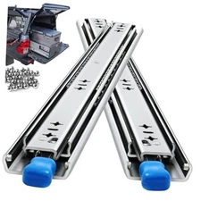 with Lock Heavy Duty Drawer Slides 12 32 Inch Load:250 lb (With lock) -W:53mm