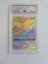 Charizard & Braixen GX Rainbow Rare 251/236 PSA 9 TAG TEAM Cosmic Eclipse on eBay
