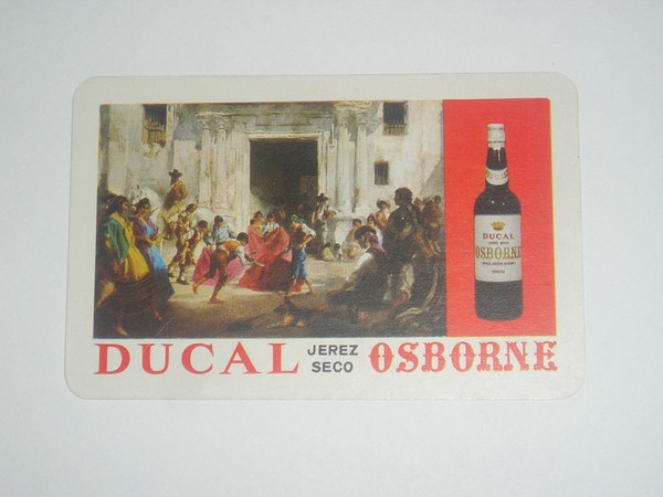 CALENDARIO FOURNIER DUCAL OSBORNE 1969.
