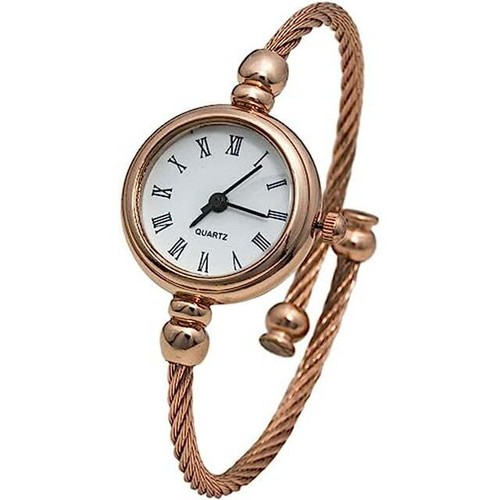 Reloj Brazalete Pequeño Alambre Caja 23mm Cuarzo Mujer Blekon Collections - Imagen 17 de 20