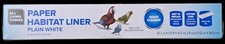 All Living Things Bird Paper Habitat Cage Liner With Bird Pattern New