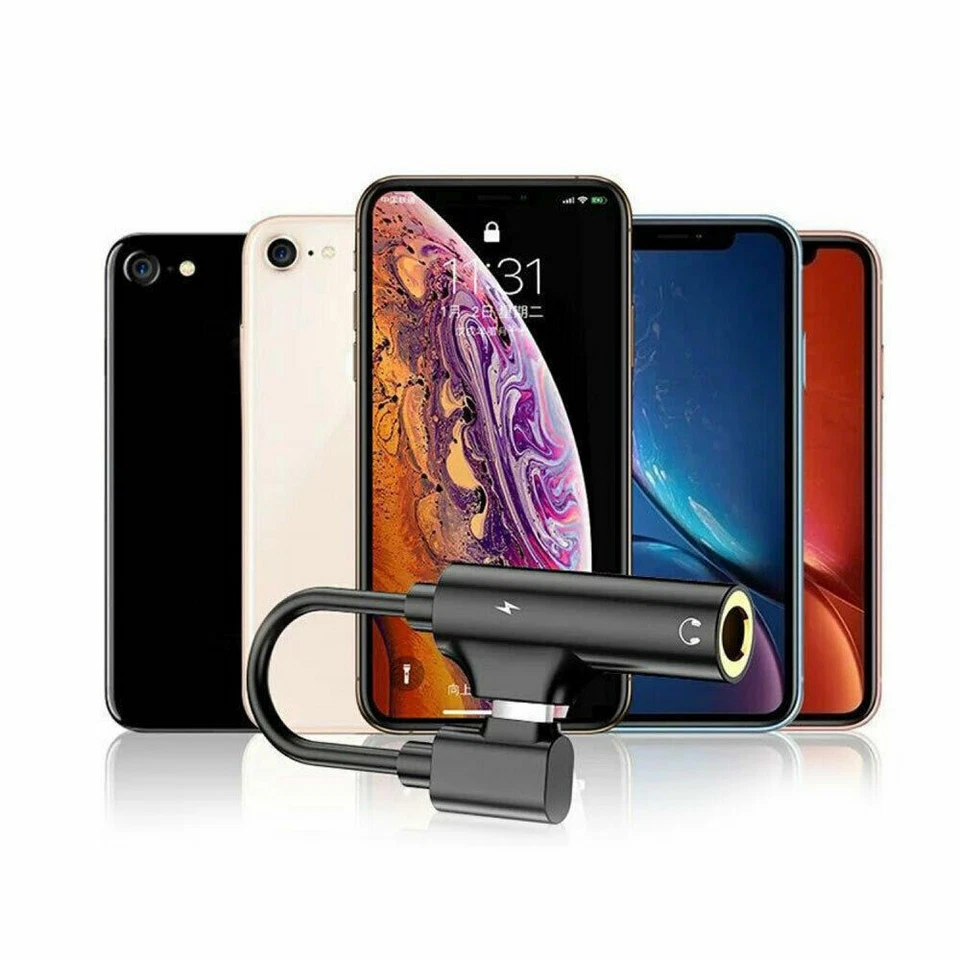 2in1 Type C to 3.5mm Charger Headphone AUX Audio Jack USB C Cable Adapter Charge - Image 3 of 4