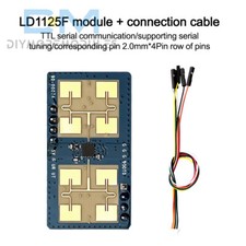 HLK-LD1125H DC3.3-5V 24G Microwave Radar Sensor Detection Human Motion Module