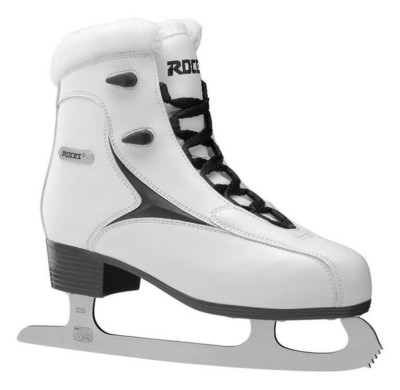 Roces Women's RFG Glamour Fur Figure Ice Skate Superior Italian 450540 00012