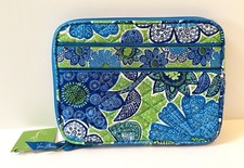 NWT VERA BRADLEY E-READER SLEEVE TECH TABLET CASE COVER DOODLE DAISY BLUE iPAD
