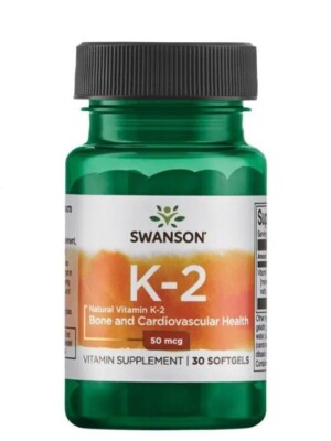 SWANSON VITAMIN K-2 ULTRA NATURAL 50 MG - 30 CAPSULES
