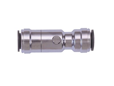 John Guest JG 22mm SPEEDFIT Chrom Serviceventil - 22HSV
