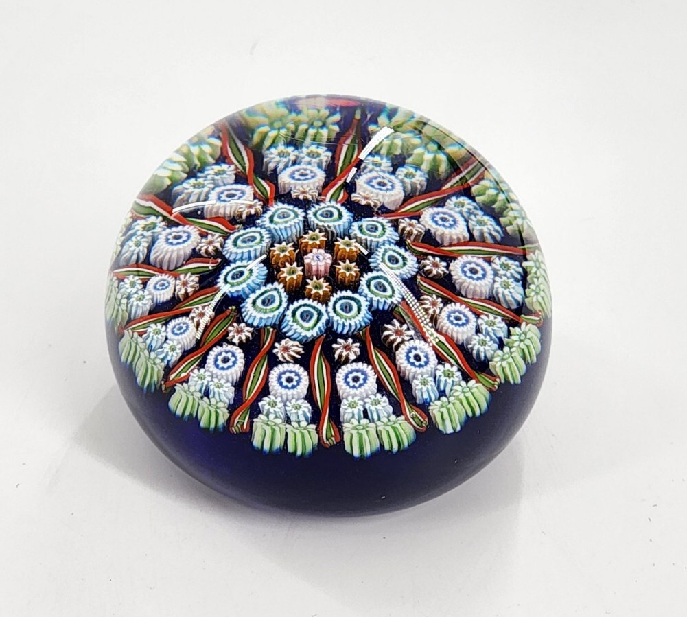 Millefiori glaskralen – bloemenmotief | De Kralen Outlet