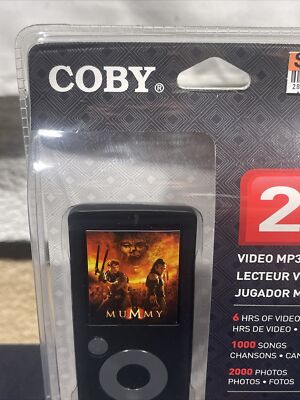 【未使用 中古品】Coby mp3 Player by Coby(中古品) Coby 2 GB GO Video MP3 Player MP610-2G 1.8