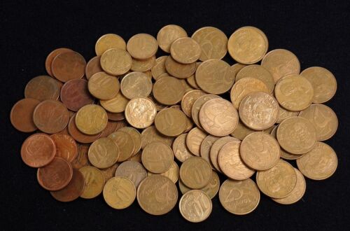 Brazil Coin LOT * 1998-2016 Brazilian 5 10 25 CENTAVOS Coins Currency BULK LOT