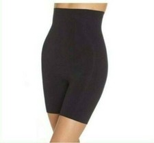 Spanx High-Waisted Shaper Mid Thigh Shaper Black Sara Blakely A, B, C, D NWOT