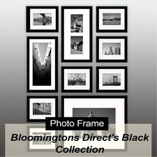 Black Photo Frame Wall Hnaging Picture Frames Poster Frames With Mount Frames