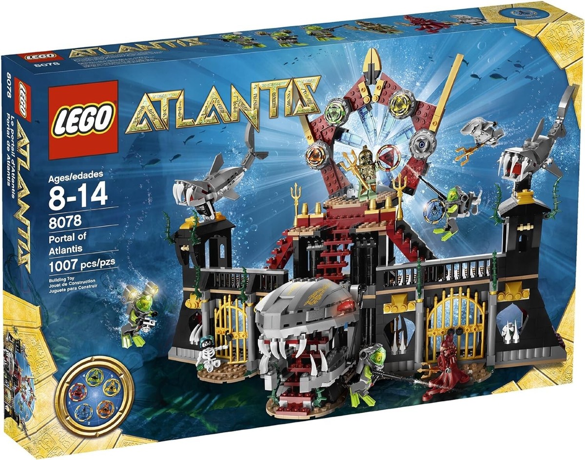 portal atlantis lego 8078 portale portall bricks briques