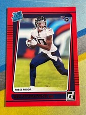 2021 Donruss Football Pick Your Red Press Proof Vets & Rookies - Buy More & Save
