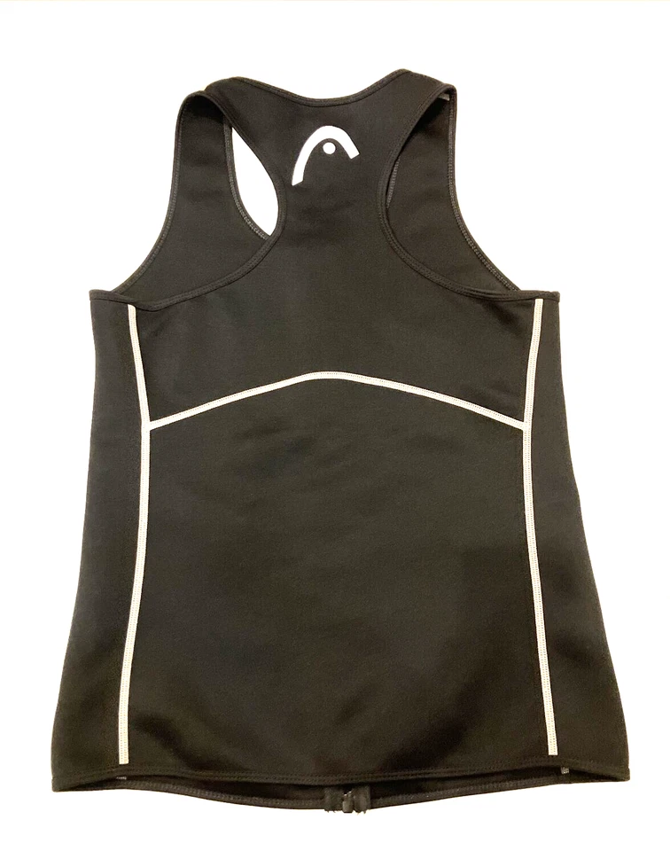 Мужской мокрый жилет HEAD средний черный на молнии спереди полиэстер для серфинга воды пляжа подводного плавания - Изображение 4 из 4