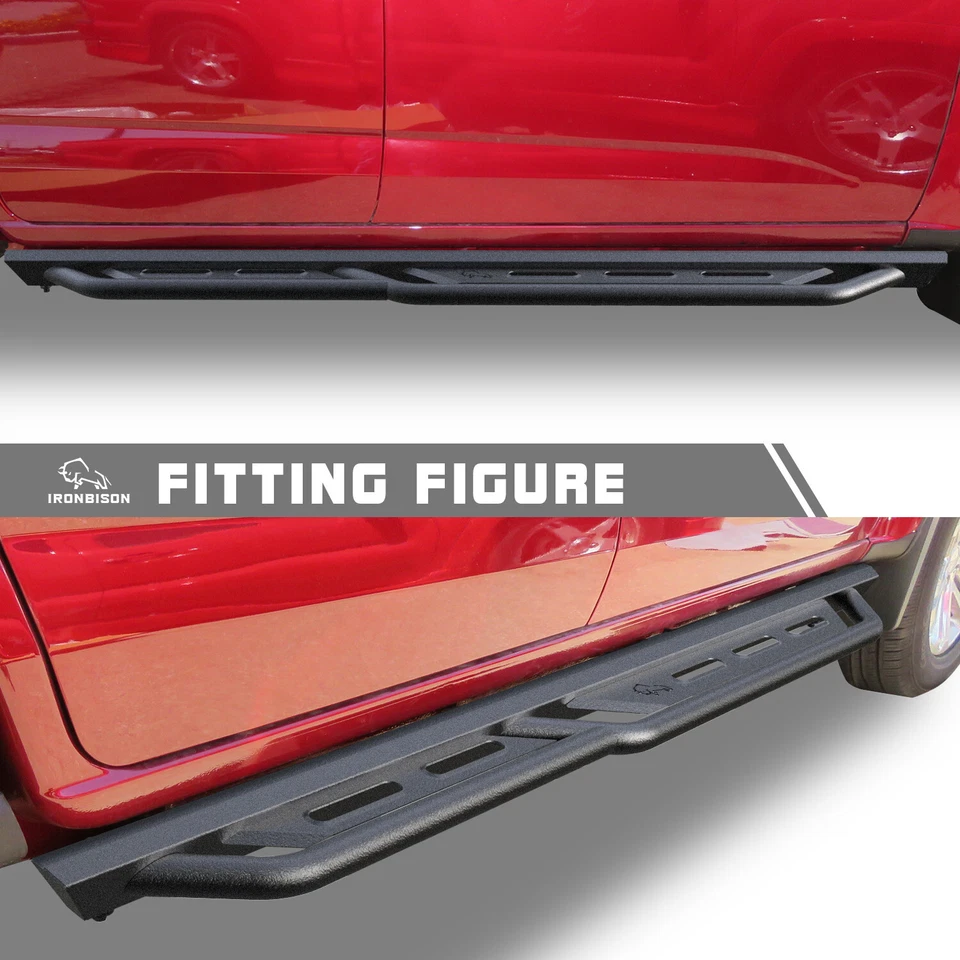 IRONBISON Running Board Steps for 2015-2025 Chevy Colorado/GMC Canyon Crew Cab - Image 4 of 4