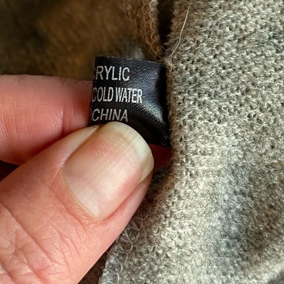 Soft & Cozy Jersey Knitted Scarf Wrap with Pockets Grey eBay