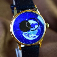 Raketa Copernic Soviet Men's Watch Kopernik Copernicus Vintage Wristwatch