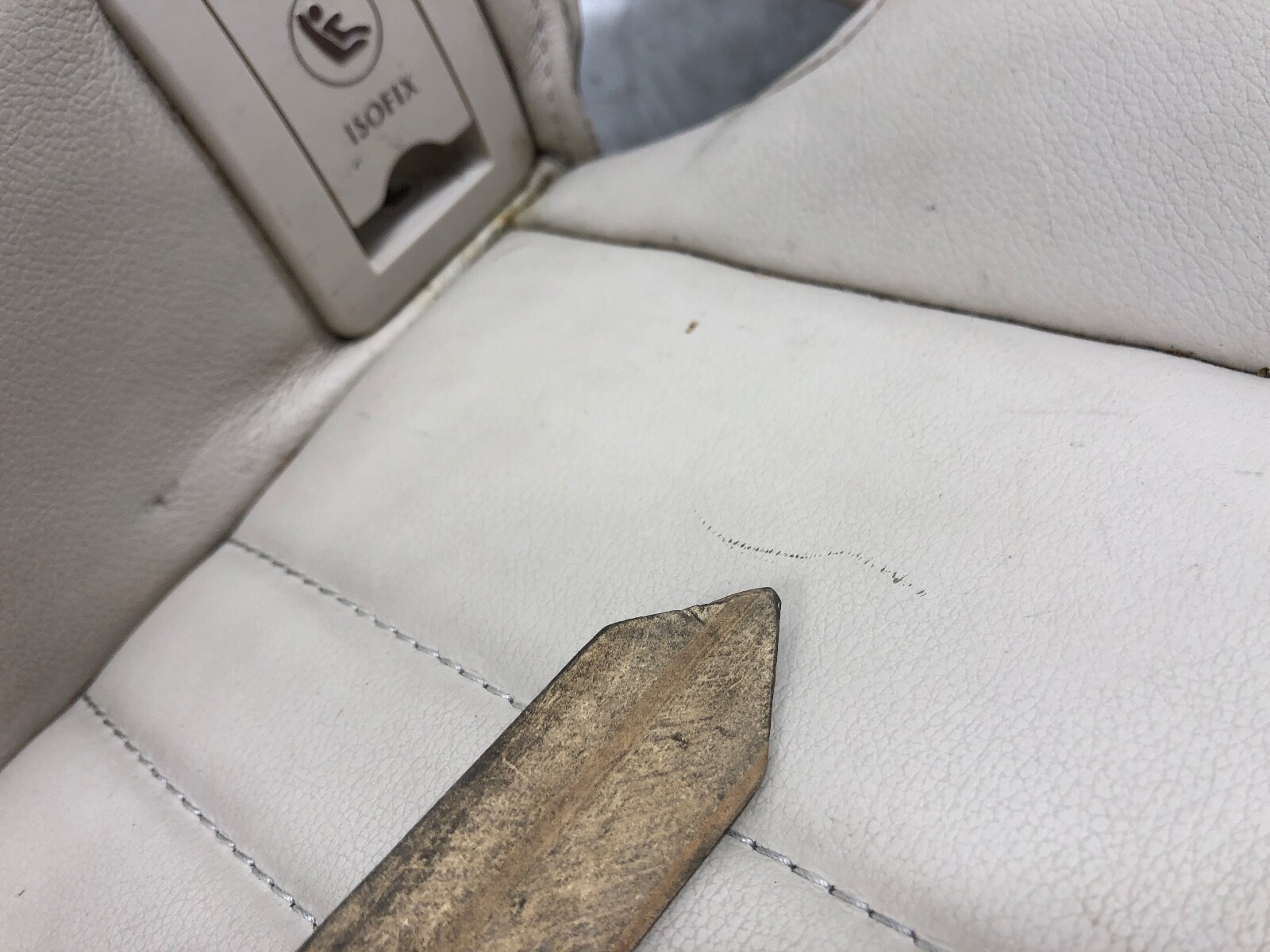2014-2017 MASERATI GHIBLI S Q4 REAR SEAT BOTTOM CUSHION OEM.