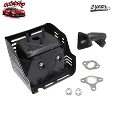 Muffler Exhaust Pipe Assembly For Honda Gx340 11HP Gx390 18310-ZE2-W61 Engines