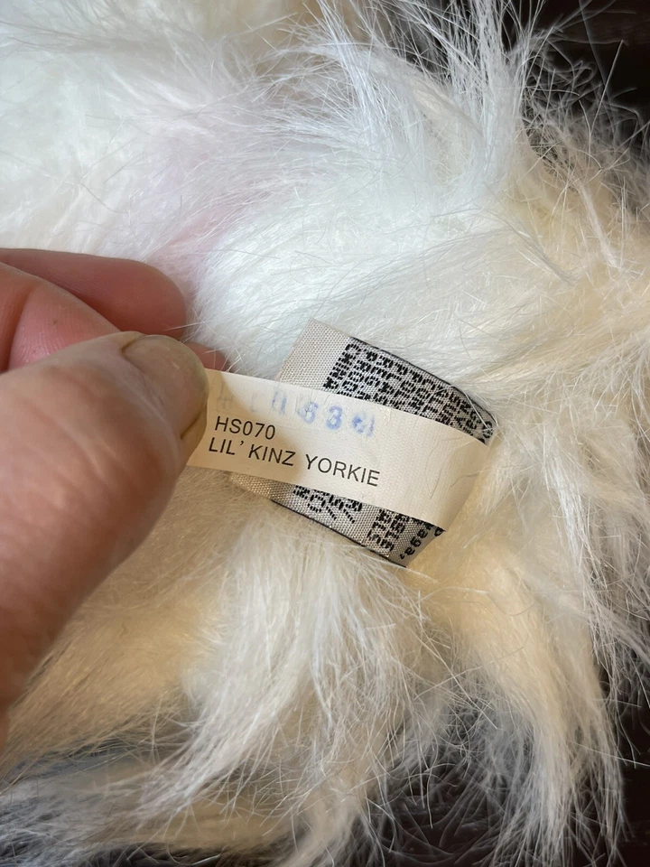Ganz Webkinz Lil'Kinz Yorkie White Dog HS070 - Image 4 of 4