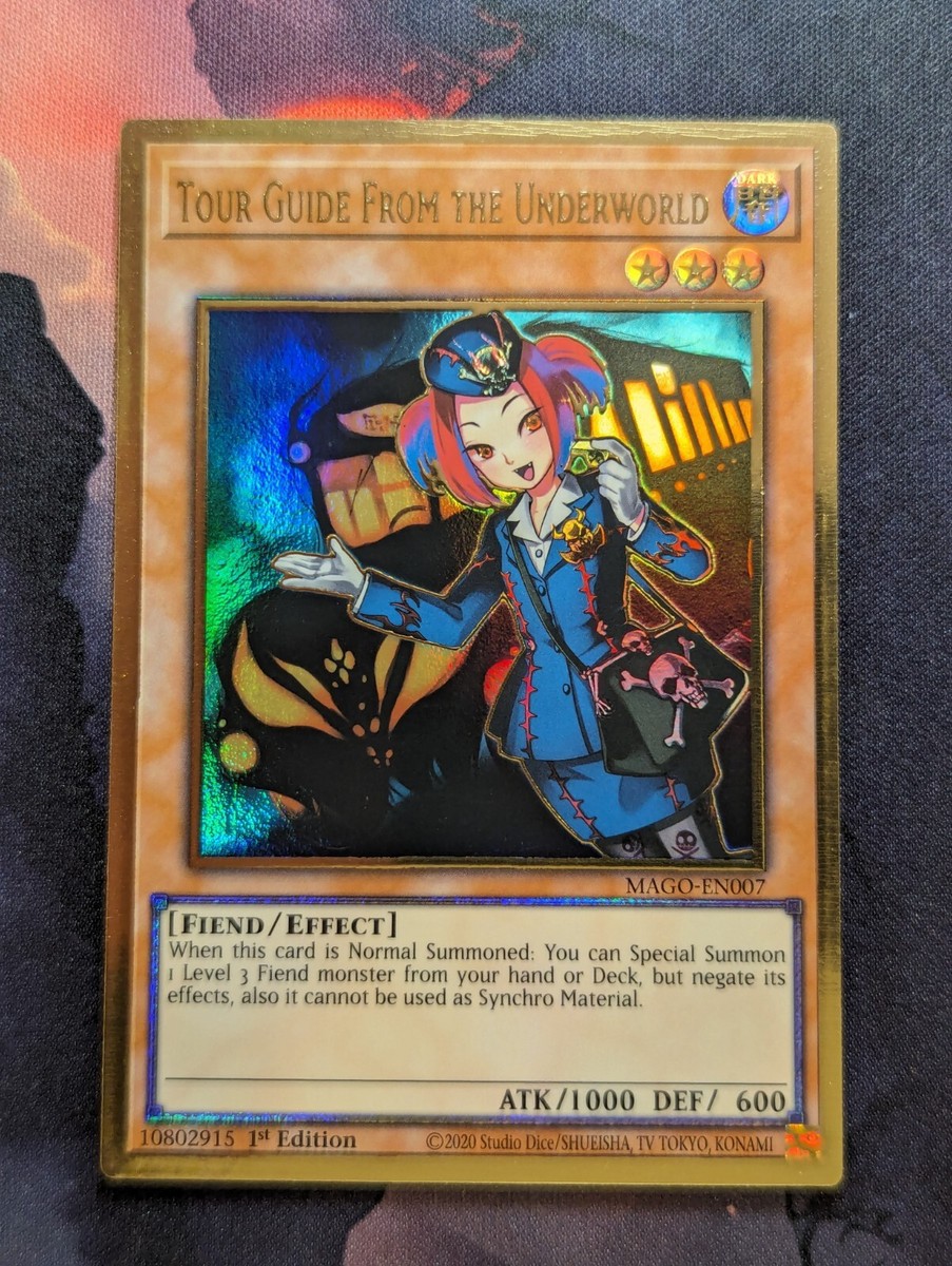 yugioh tour guide from the underworld deck 3D Yu-Gi-Oh Card: Tour Guide From the Underworld. The Real reason Sangan ended up in banlist prison