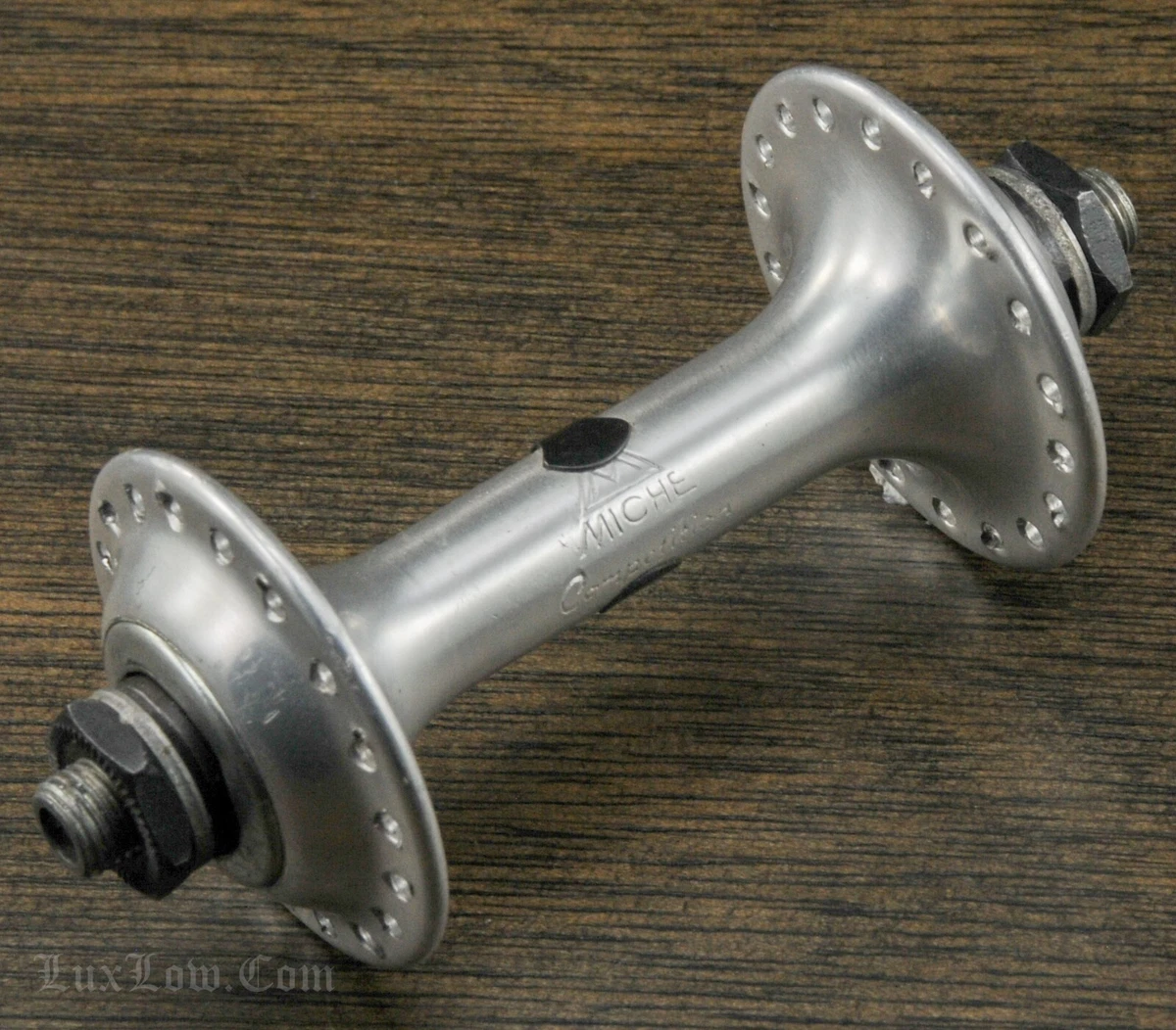 Moyeu Avant Vélo Vintage Michelin Primato 36 Trous Aluminium Japon 1970 Old Bike