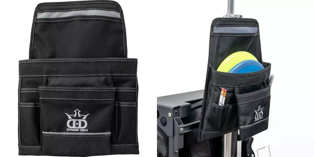 Dynamic discs top backpack cart