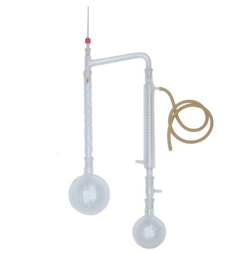 Destillationsapparatur Destillationsglassatz 9-Teile horizontal/vertikal 1000ml - Bild 3 von 5