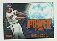 2020 Topps Stadium Club POWER ZONE ORANGE ELOY JIMENEZ 14/50 Chicago White Sox