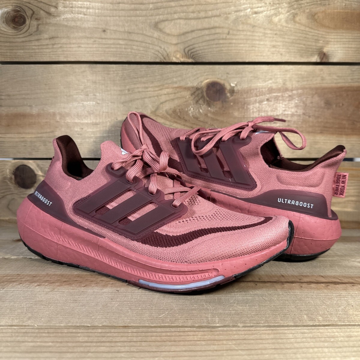 NEW Mens Size 9.5 Adidas Ultraboost Light “Pink Strata NEW Mens Size 9.5 Adidas Ultraboost Light “Pink Strata