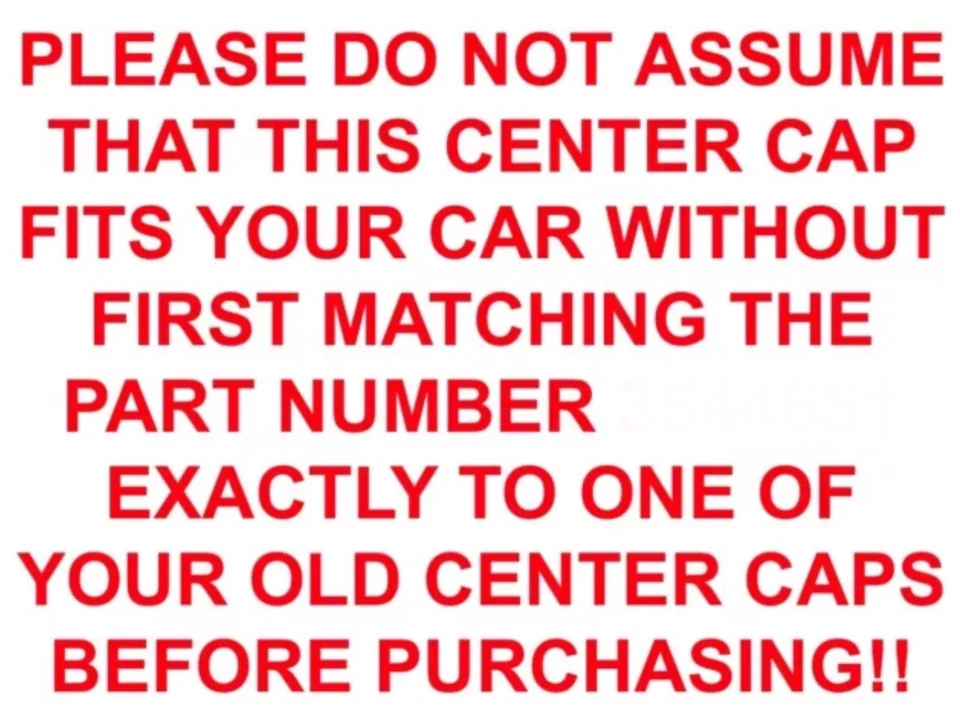 Tapacubos de metal de fábrica OEM 9592385 para Cadillac Deville 1996-1997 Foto 3 de 4