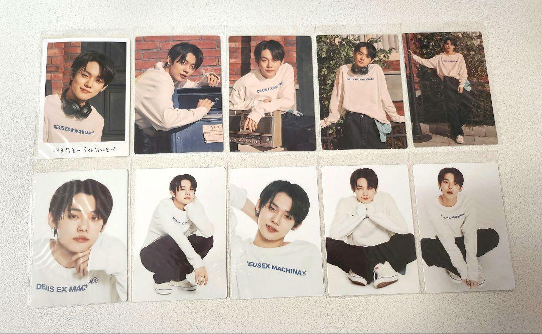 TOMORROW 2022 TXT FANLIVE MOA X TOGETHER Yeonjun trading card