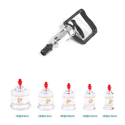 Hansol Bu-Hang Massage Professional Cupping Set - 10 PCS Cup Set - Picture 6 of 6