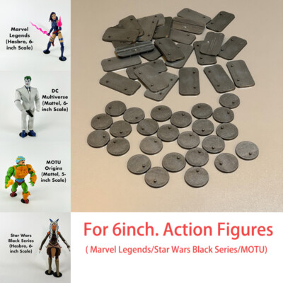 Stand Base For 6'' Star Black Series DC Comics Mavel Legends WWE MOTU Figure